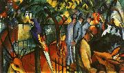 August Macke Zoological Garden I oil painting artist